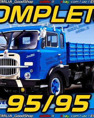 95/95 Completo Hachette FIAT 682 Viberti TRILEX