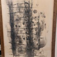 Disegno astratto di S. Francioni.