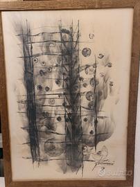 Disegno astratto di S. Francioni.