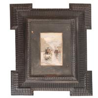 Milano innevata, anni 20, firmato Solenghi