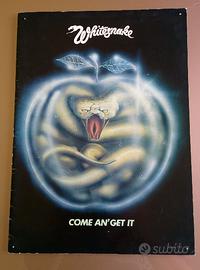 Whitesnake 1981 tour programme (deep purple)