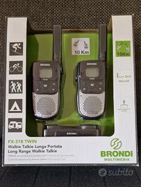 walkie talkie Brondi FX 318 twin lunga portata