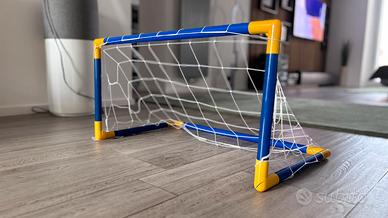 Mini porta da calcio bambini con rete – smontabile