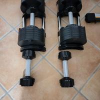 Manubri Zipro regolabi+ricambi selettore+supporto