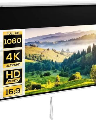 TELO PROIETTORE 100 POLLICI ELETTRICO 3 pz.