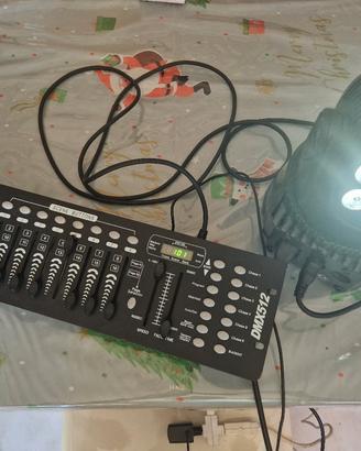 mixer luci + testa mobile 