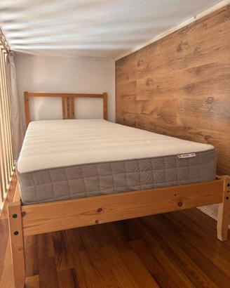 Letto singolo Ikea con materasso