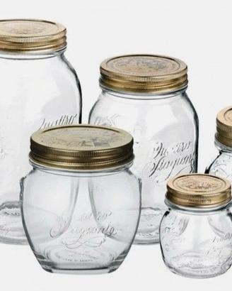 Barattoli Quattro Stagioni Bormioli ORIGINALI