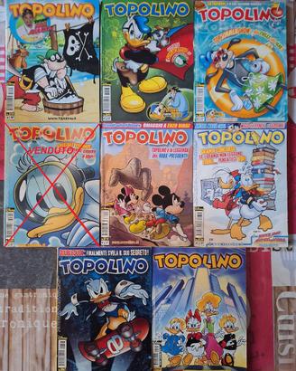 Lotto Topolino - 7 numeri  anno 2005/07/10/12