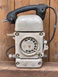Antico telefono industriale Funke + Huster