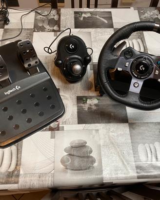 Logitech G920 + cambio logitech