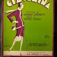 spartito anni 20 Giacomina 