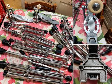 Lotto meccaniche vintage per batteria