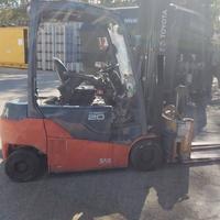 Carrello elevatore elettrico Toyota con portata 20