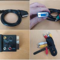 Adattatori e Cavi collegamento TV/DVD/VHS/PC