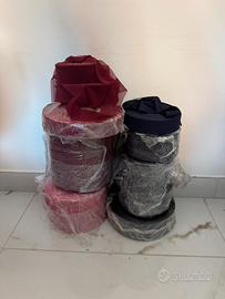 Fettuccia in tulle e lycra per borse uncinetto
