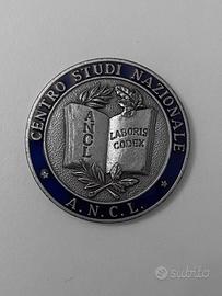 Medaglia commemorativa ANCL Centro Studi Nazionale