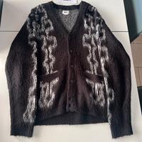 Cardigan Obey Temple Nero