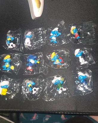 collezione completa puffi chupa chups imbustati 12