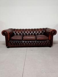 Chesterfield chester vintage inglese originale 