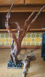 Sculture di radici di albero