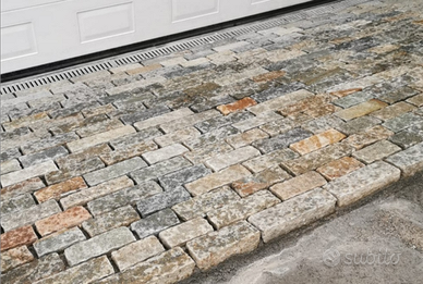 Binderi, mattoncini in pietra di Luserna cm 10