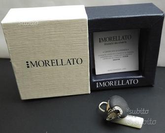 NUOVO Anello MORELLATO acciaio e onice naturale