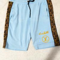 pantaloncini Louis Vuitton azzurri