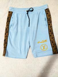 pantaloncini Louis Vuitton azzurri