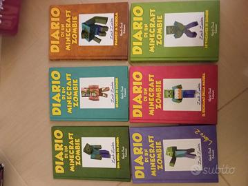 libri minecraft da 1 a 6 
