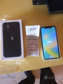 apple iphone 11 black 64 gb pari al nuovo