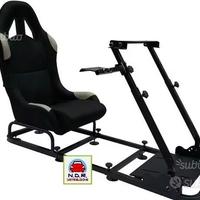 Simulatore Sportivo su PC e Console NERO GRIGIO