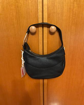 Borsetta in pelle nera