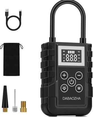 Compressore Aria Portatile Auto Moto Bici