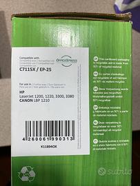 Toner compatibile con HP e CANON