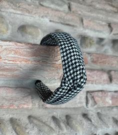 Cerchietto bianco e nero
