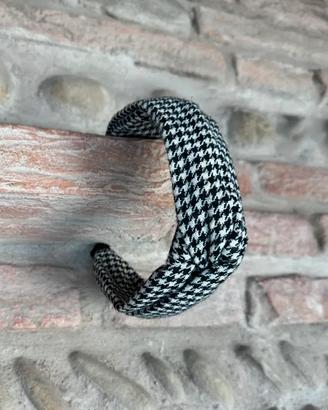 Cerchietto bianco e nero