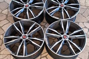 4 - CERCHI IN LEGA MOMO REDS 7,5X17 5X114,3 ET38 C