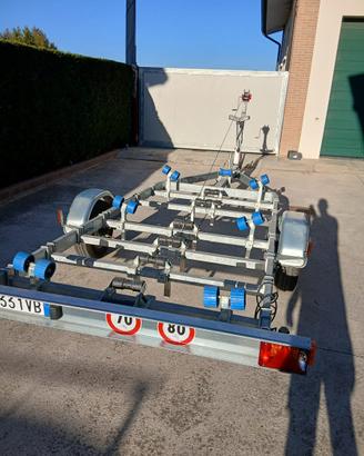 Rimorchio monoasse PIMA Modello TP1500