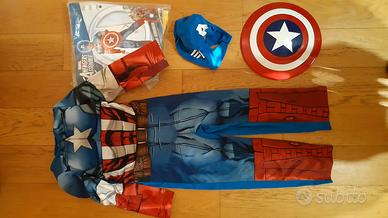 costume carnevale Capitan America Marvel supereroi