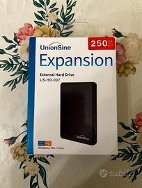 Hard Disk esterno 250 GB