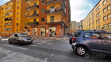 Fuorigrotta via Leopardi 4 vetrine