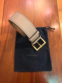 Prada cintura in Pelle mis 90 nuova