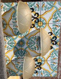 Set di 3 Applique da Parete