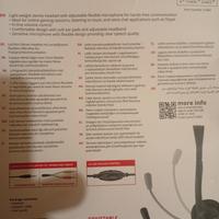 Cuffie computer con microfono 