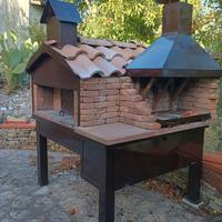 Forno a legna da giardino