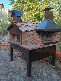 Forno a legna da giardino