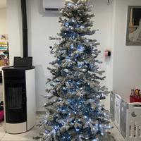 Albero di natale 240cm innevato