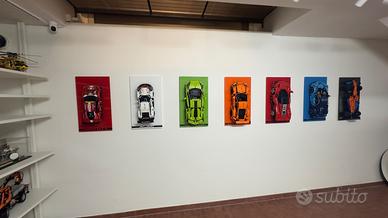 Espositori plexiglass da parete x LEGO