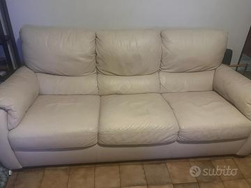 Poltrona e divano in pelle di divano divani